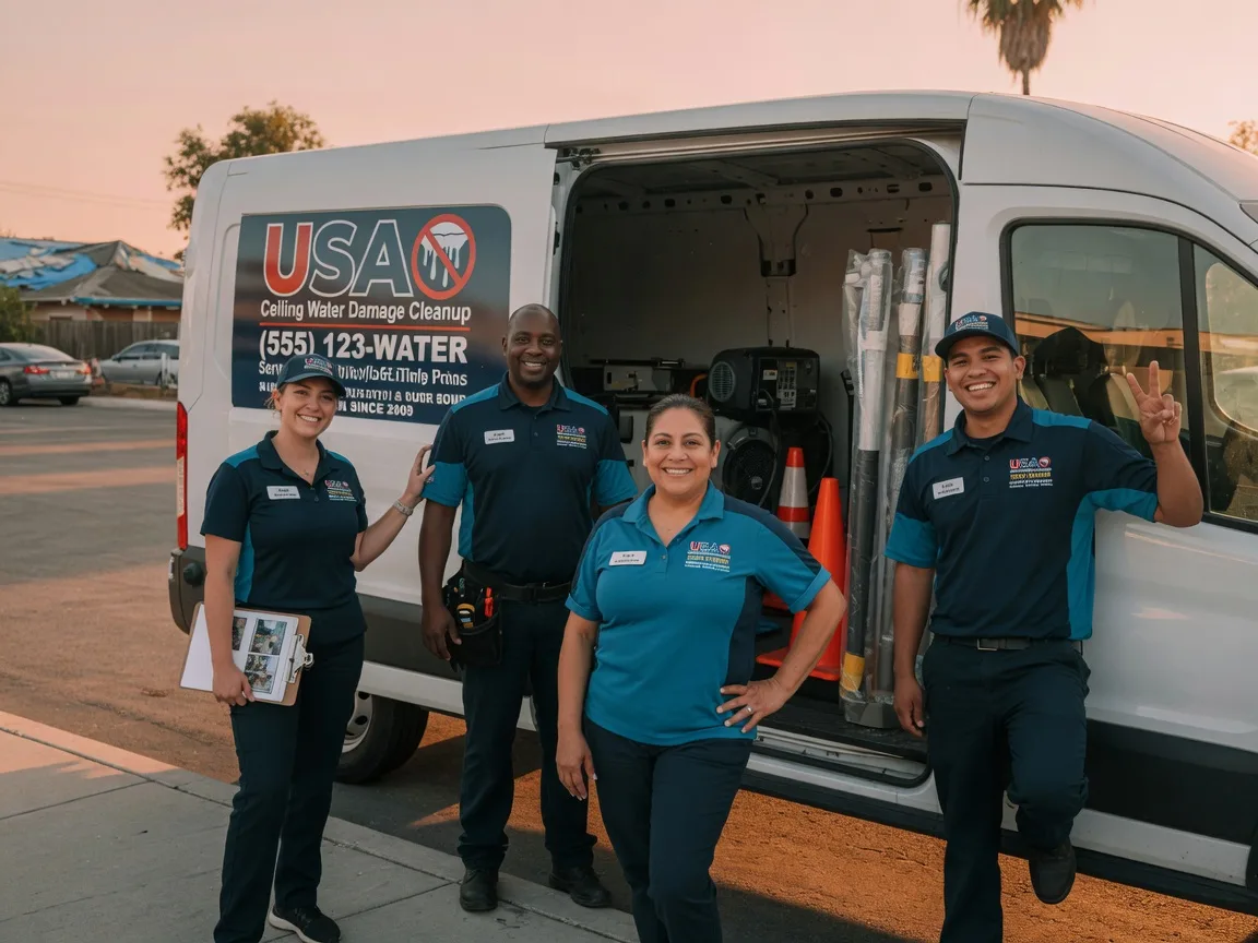 Ceiling Water Damage Restoration company in Lake Elsinore, CA